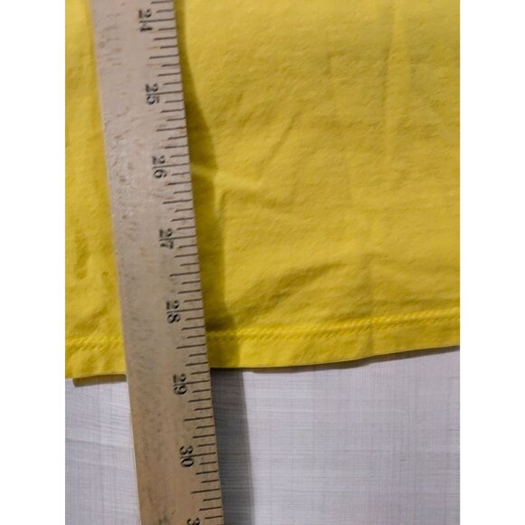 Just My Size JMS T Shirt Tee PLus Size 3X XXX Yellow Floral Bouquet T-Shirt Top - Picture 7 of 8